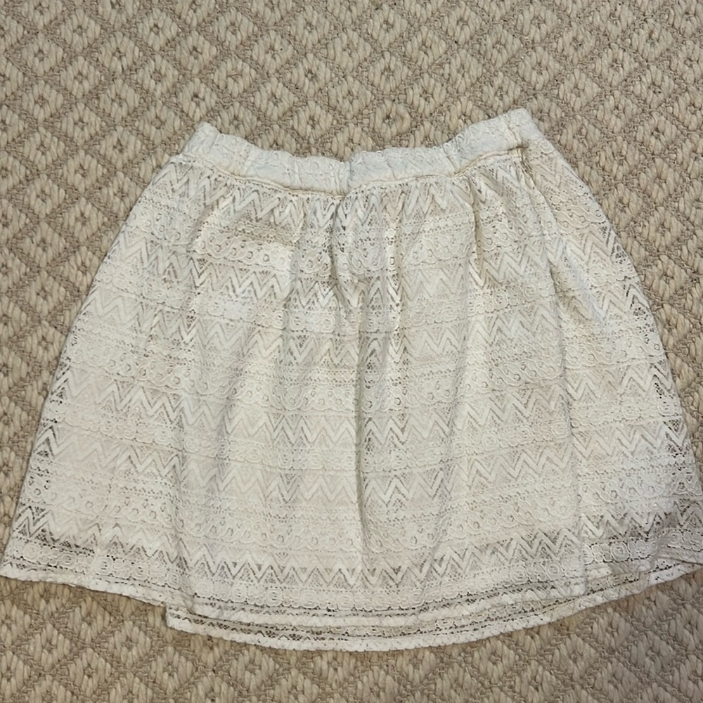 White skirt old navy